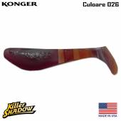 Shad KONGER Killer Shadow, 9cm, 7g, culoare 026 (4buc/plic)