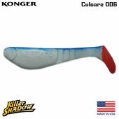 Shad KONGER Killer Shadow, 7.5cm, culoare 006 (5buc/plic)