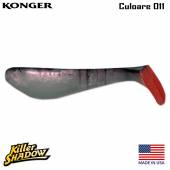 Shad KONGER Killer Shadow, 7.5cm, culoare 011 (5buc/plic)