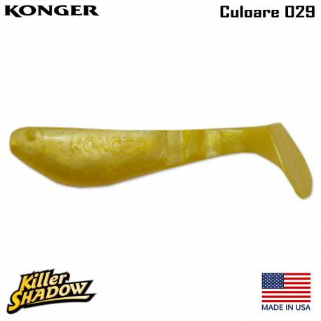 Shad KONGER Killer Shadow, 7.5cm, culoare 029 (5buc/plic)