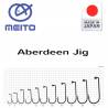 Microjig bila MEITO HOOKS Nr.3/0 - 4g(5buc/plic)