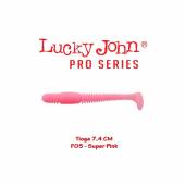 Naluci LUCKY JOHN Tioga 2.9'', 7.4cm, culoare F05 Super Pink, 7buc/plic