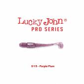 Shad LUCKY JOHN Tioga 3.4'', 8.6cm, culoare S13 Purple Plum, 6buc/plic