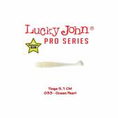 Shad LUCKY JOHN Tioga 2", 5.1cm, culoare 033, 10buc/plic