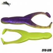 Broasca 4PREDATORS Crazy Frog 10cm, culoare L018, 2buc/plic