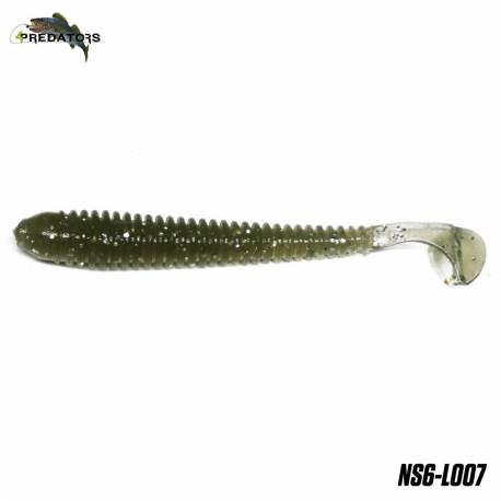 Naluci 4PREDATORS Ninja Shad 6cm, culoare L007, 15buc/plic