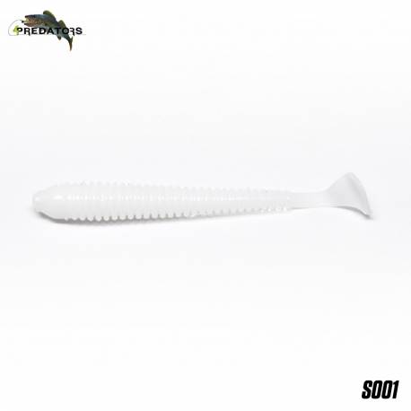 Naluci 4PREDATORS Ninja Shad 6cm, culoare S001, 15buc/plic