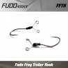 Carlige FUDO Frog Trailer Hook, nr.8/0, BN-Black Nickel, 2buc/plic