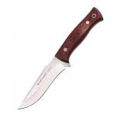 Cutit vanatoare MUELA POINTER-12R, lama 12cm, maner lemn presat de coral