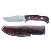 Cutit full tang MUELA LAKHOTA 12R, lama 12.5cm, maner micarta maro