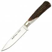 Cutit de vanatoare MUELA NICKER-11A, lama 11cm, maner din corn de cerb