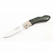 Briceag MUELA GT-8G.B, lama 8cm, maner micarta verde/beige