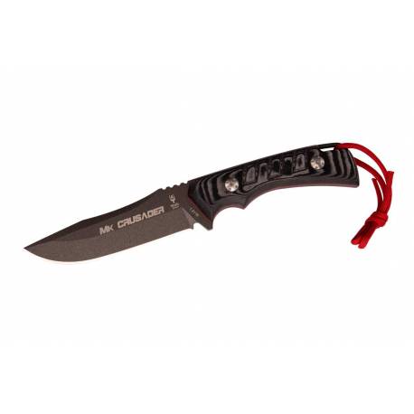 Cutit tactic MUELA CRUSADER-13M.NK, lama 12.5cm, maner din micarta negru, teaca Kydex