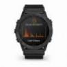 Ceas GARMIN Tactix Delta Solar GPS – DLC negru cu curea tactică neagră din nylon