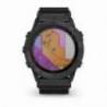 Ceas GARMIN Tactix Delta Solar GPS – DLC negru cu curea tactică neagră din nylon