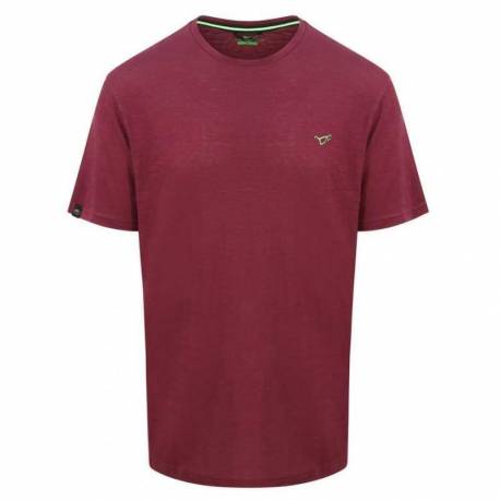 TRICOU KORDA LE LOYAL TEE BURGUNDY MAR.L