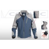 GEACA SOFTSHELL GRI/ALBASTRU XXXL