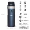 Cana termos STANLEY Trigger Action Travel Mug 0.47L, Nightfall