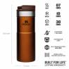 Cana etansa STANLEY Classic NeverLeak Travel Mug 0.47L, Maple