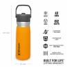 Termos STANLEY Go Flip Straw Water Bottle 0.65L, Saffron