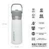 Termos STANLEY Go Flip Straw Water Bottle 0.65L, Polar