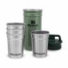 Set shoturi 5 buc. STANLEY Hammertone Green