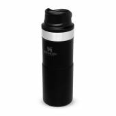 Cana termos STANLEY Classic Trigger Action Mug Matte Black Pebble, 0.35L