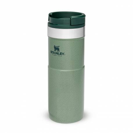 Cana etansa STANLEY Classic NeverLeak Travel Mug Hammertone Green, 0.35L