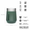 Pahar etans STANLEY Go Everyday Tumbler Hammertone Green, 0.29L