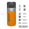 Termos STANLEY Go Quick Flip Water Bottle 0.47L, Saffron