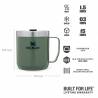 Cana termos STANLEY Classic Legendary Camp Mug, 0.35L, Hammertone Green