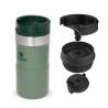 Cana etansa STANLEY Classic NeverLeak Travel Mug Hammertone Green, 0.25L