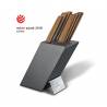 Set suport cutite VICTORINOX Swiss Modern Knife Block, 6 piese, anthracite, 165x95x322mm