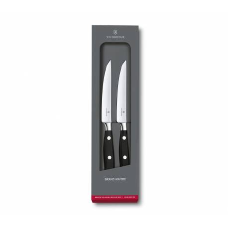 Set 2 cutite VICTORINOX Grand Maître Steak Knife, lama dreapta 12cm