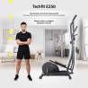 Bicicleta eliptica TECHFIT E250N, volanta 5kg, max. 110kg