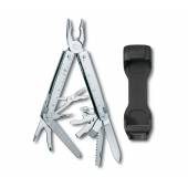 Multifunctional VICTORINOX SwissTool X, 26 functii, cu toc sintetic pentru curea