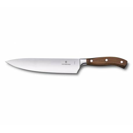 Cutit pentru transat VICTORINOX Carving Knife, lama 22cm, maner din lemn