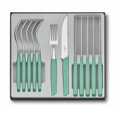 Set de tacamuri VICTORINOX Swiss Modern, Mint Green, 12 piese