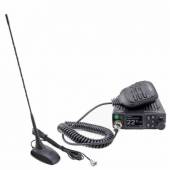 Pachet statie radio CB PNI Escort HP 8900 ASQ, 12-24V + antena CB PNI Extra 48
