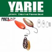 Lingurita oscilanta YARIE 702 Pirica More 1.0g, culoare AD3 Sako Pellet