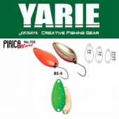 Lingurita oscilanta YARIE 702 Pirica More 1.5g, culoare BS-4 Lime Glitter