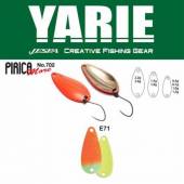 Lingurita oscilanta YARIE 702 Pirica More 1.5g, culoare E71 AG Carrot