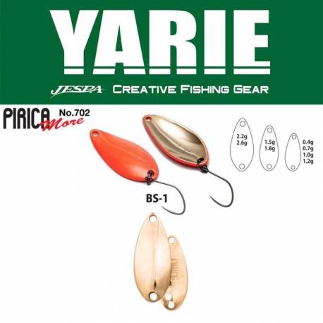 Lingurita osclinata YARIE 702 Pirica More 1.8g, culoare BS-1 Gold