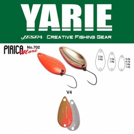 Lingurita osclinata YARIE 702 Pirica More 1.8g, culoare V4 MG Ice