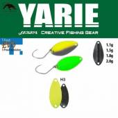 Lingurita oscilanta YARIE 710T T-Fresh Evo 1.5g, culoare H3 Chart Glitter