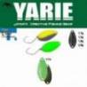 Lingurita oscilanta YARIE 710T T-Fresh Evo 1.5g, culoare Y75 Green Hololume
