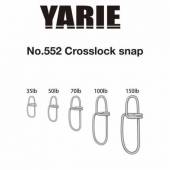 Agrafe YARIE-JESPA Crosslock Snap, 35lbs, 9buc/plic