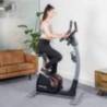 Bicicleta exercitii FLOW FITNESS DHT2500I, Volanta 12 Kg, Greutate utilizator 140 Kg, 24 programe, Bluetooth