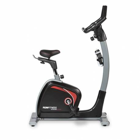 Bicicleta exercitii FLOW FITNESS DHT2500I, Volanta 12 Kg, Greutate utilizator 140 Kg, 24 programe, Bluetooth