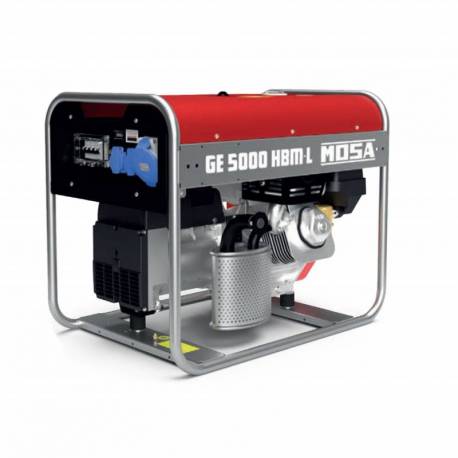 Generator de curent MOSA GE 5000 HBM, max. 4400W, motor pe benzina Honda GX270 8.6CP